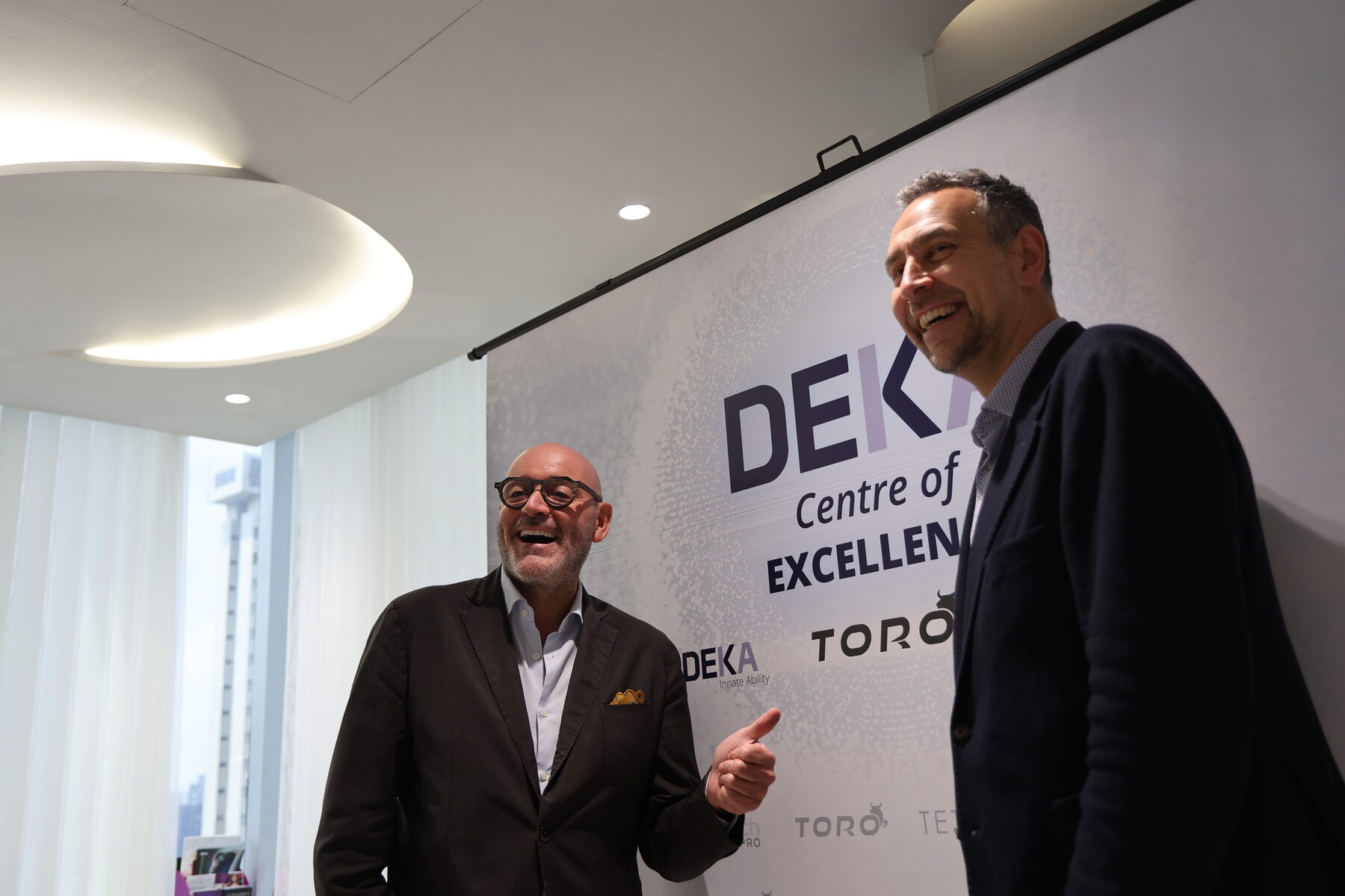 Representatives of DEKA and NeoAsia during the July 2026 visit to IN Eternity Clinic, Singapore
