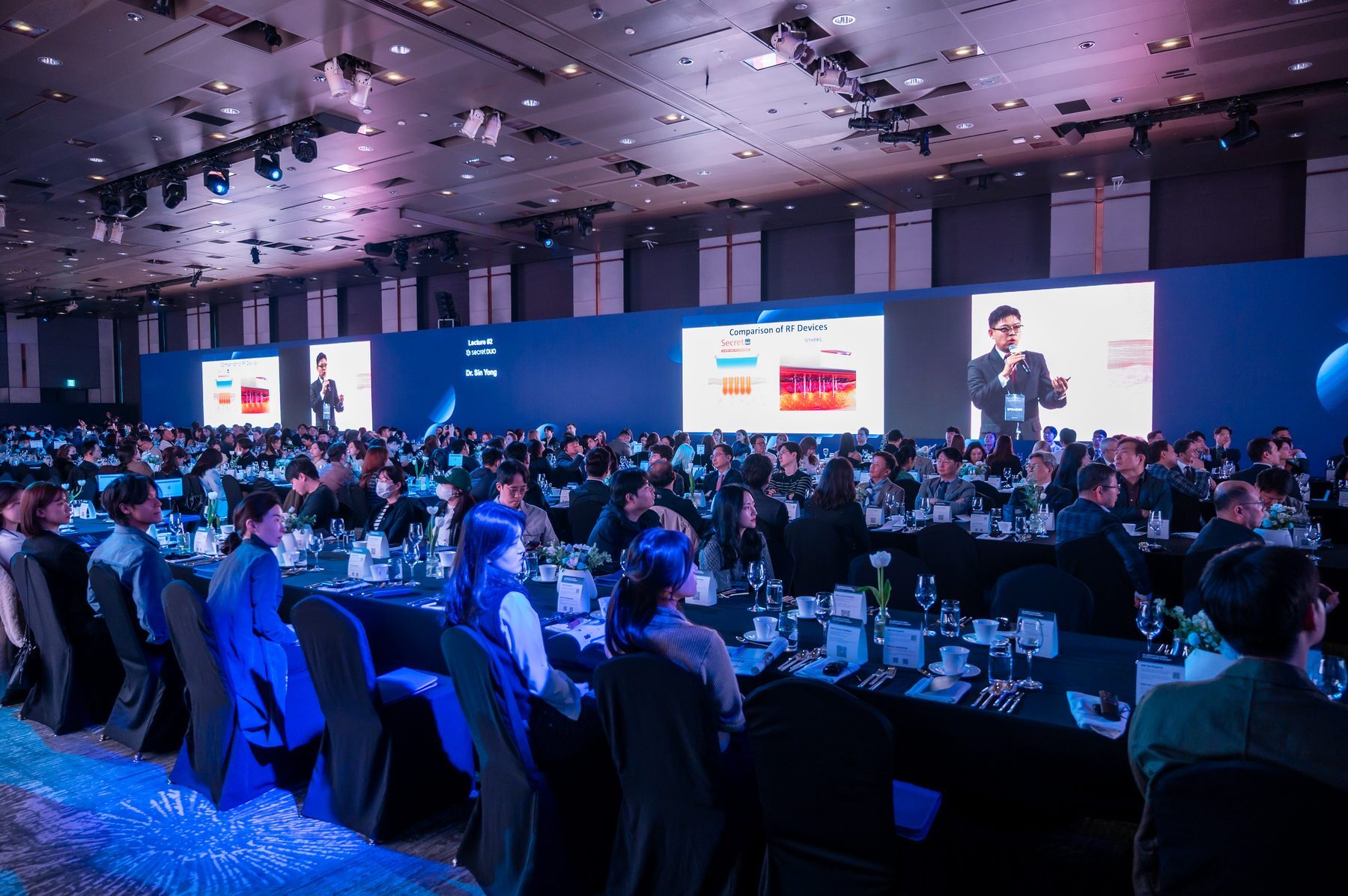 Dr Sin Yong speaking at Classys Global Customer Summit Seoul 2025