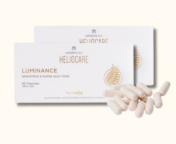 Heliocare Luminance — Brightens & Evens Skin Tone, 60 Capsules