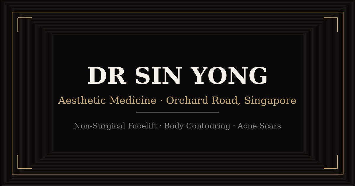 Vaginal Tightening Treatment Singapore: G Lift &mdash; guide by Dr Sin Yong